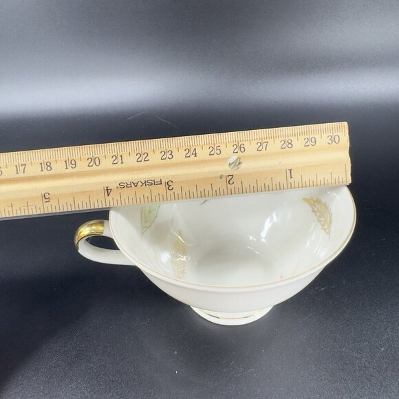 Antique Zeh Scherzer Bavaria Porcelain Teacup And Saucer Set Germany Vintage - Picture 4 of 14